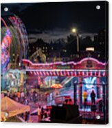Yonkers Dowtown Carnival Acrylic Print