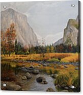 Autumn In Yosemite Acrylic Print