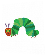 Very Hungry Caterpillar 1-10 en Bois Numéro Peg Puzzleen Bois numéro Puzzle 