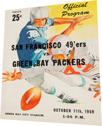 San Francisco 49ers Vintage Program Coffee Mug by Joe Hamilton