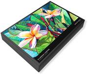 Plumeria Paintings Jigsaw Puzzles