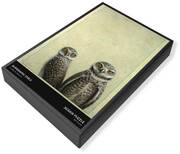 Animal Paintings: James Johnson Owl Jigsaw Puzzles