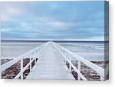 The Bridge #1 Canvas Print by Jacek Oleksinski