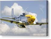 P51 Ferocious Frankie Canvas Print P51 Ferocious Frankie Canvas Print