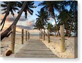 Smathers Beach 2 Canvas Print Smathers Beach 2 Canvas Print