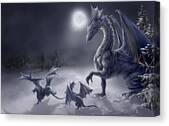 Snow Day Canvas Print