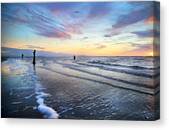 Sunset Paradise Jekyll Island Canvas Print
