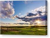Sunset Sonata Canvas Print