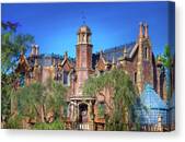 Disney World Haunted Mansion Canvas Print Disney World Haunted Mansion Canvas Print