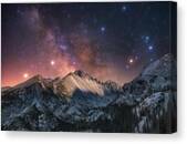 Magic In The Mountains Canvas Print