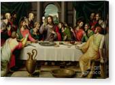 The Last Supper Canvas Print The Last Supper Canvas Print
