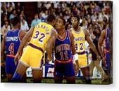 V0292 Isiah Thomas Magic Johnson Detroit Pistons Decor WALL PRINT POSTER CA 
