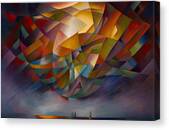 The Encounter Canvas Print