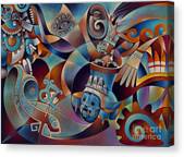 Tapestry Of Gods - Tlaloc Canvas Print