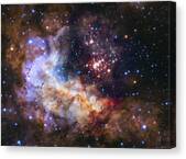 Westerlund 2 - Hubble 25th Anniversary Image Canvas Print