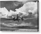 High Desert Dc-3 Canvas Print