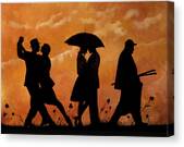 Ballando E Altro Canvas Print