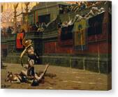 Pollice Verso Canvas Print Pollice Verso Canvas Print