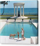 Nice Pool Canvas Print