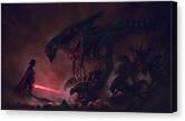 Vader Vs Aliens 1 Canvas Print