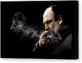 Tony Soprano Canvas Print by Laurence Adamson