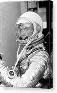 Astronaut in Spacesuit Canvas Print
