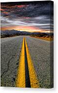 On Our Way Canvas Print