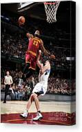 Lebron James #16 Canvas Print