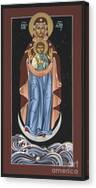Ave Maris Stella Icon Canvas Print
