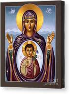Our Lady Of The New Advent Gate Of Heaven 003 Canvas Print