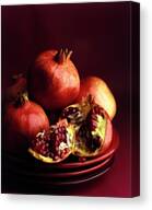 Pomegranates Canvas Print
