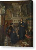 Erasmus And Quinten Massijs Canvas Print