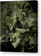 Heavenly Ascension of a Saint Canvas Print