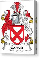 Garrett Coat Of Arms Irish Digital Art By Heraldry - Fine Art America