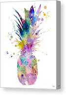 Pineapple Canvas Print