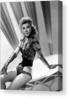 Lets Be Happy, Vera-ellen, 1957 Canvas Print