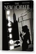 Big City Noir Canvas Print