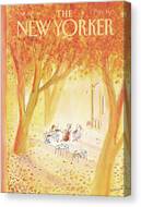 New Yorker October 20th, 1980 Canvas Print