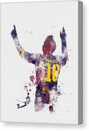 Messi Canvas Print