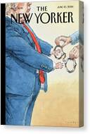 A Man Of Conviction Canvas Print