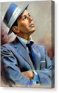 Frank Sinatra #1 Canvas Print Frank Sinatra #1 Canvas Print