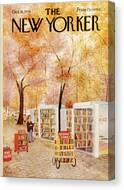 New Yorker October 18th, 1976 Canvas Print