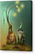 Mr Cogs Canvas Print