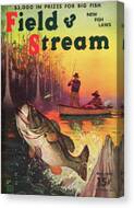Field & Stream Magazine Cover May 1942 Canvas Print