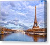 Classic Eiffel Tower View from the Seine Photograph by Mark Tisdale ...