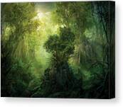 Llanowar Reborn Canvas Print by Philip Straub