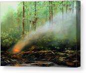 Controlled Burn Canvas Print