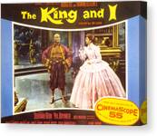 The King And I, Yul Brynner, Deborah Canvas Print