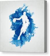 Basketball Player #1 Canvas Print