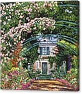 Flowering Arbor Giverny Canvas Print